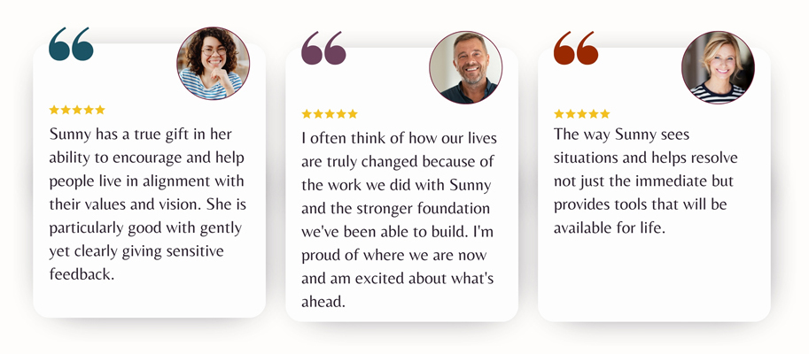 Business Partner testimonial 1 2 and 3